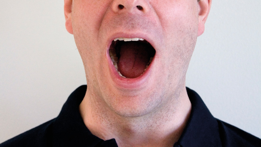 Bild som visar rörelseträning för käken