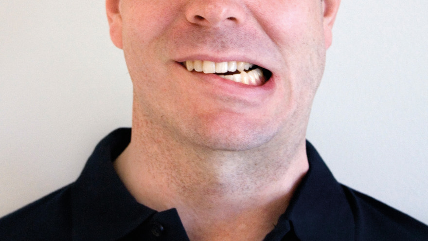 Bild som visar rörelseträning för käken